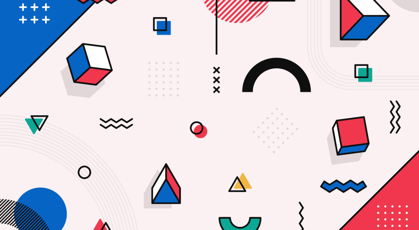 formes géométriques pour représenter la data
